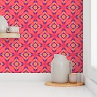 Coral and Pink Geometric