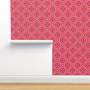 Coral and Pink Geometric