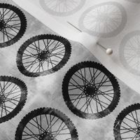 wheel || grey - motocross dirt bike