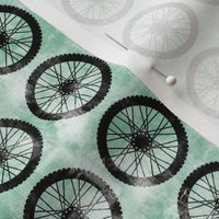 wheel || green - motocross dirt bike