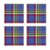 Yukon province official tartan, 12" dark