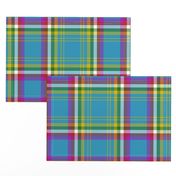 Yukon province official tartan, 12" bright