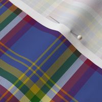 Yukon province asymmetrical tartan - 3" dark