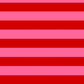 love red and pink stripe