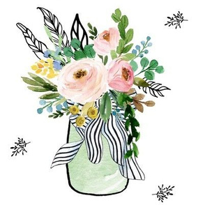 Floral Spring Jar