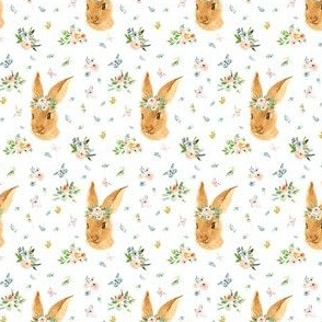 2" Spring Time Bunny - More Florals