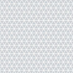 mod girl diamond triangles grey