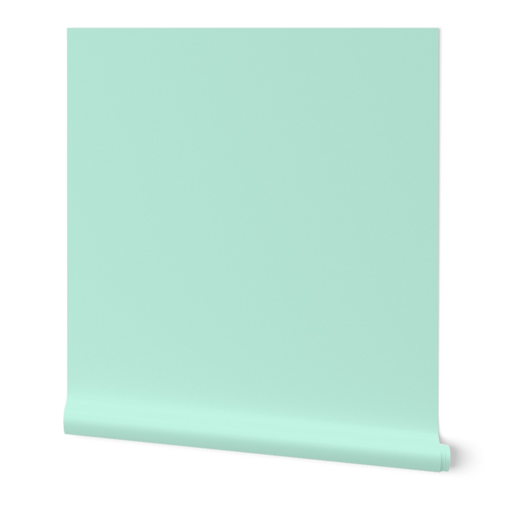 mod girl solid light mint