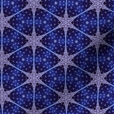 hexagon Aomitsu_blue indigo star