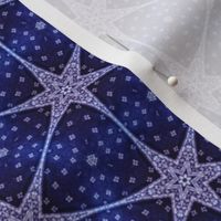 hexagon Aomitsu_blue indigo star