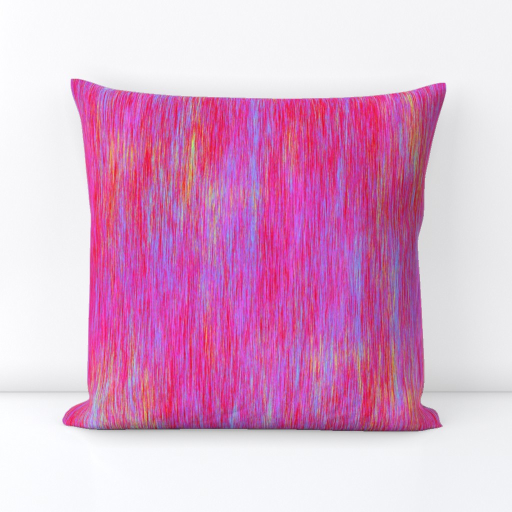 AURORA BOREALIS TEXTILE FIBER ART INSPIRED BRIGHT SATURATED FUCHSIA PURPLE NEON