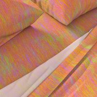 AURORA BOREALIS TEXTILE FIBER ART INSPIRED ORANGE PINK SUN NEON TANGERINE