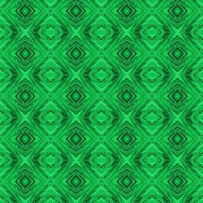 LEG - Emerald Green Diamond Brocade