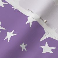 stars // amethyst purple star fabric nursery baby star design andrea lauren fabric