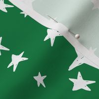 stars // kelly green star fabric andrea lauren design