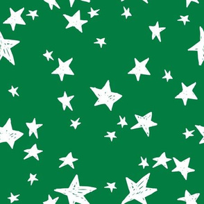 stars // kelly green star fabric andrea lauren design