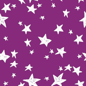 stars // wild purple star fabric nursery baby girls design star design by andrea lauren