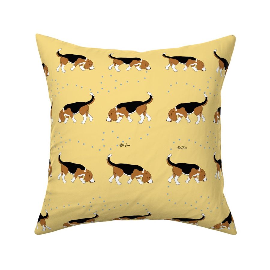 Official Sleeptown Beagles Design Yellow