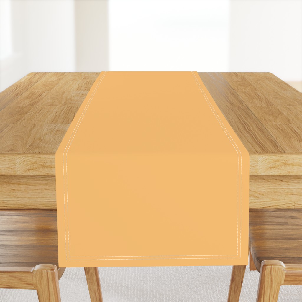 papaya orange // solid pastel orange fabric medium orange fabric