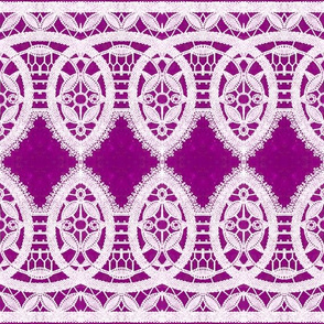 Purple & Lace - Medium