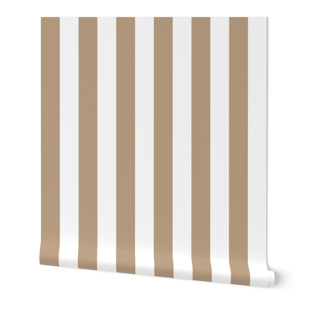 tan vertical 2" stripes LG