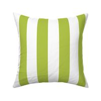 lime green vertical 2" stripes LG