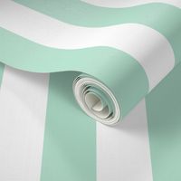 mint green vertical 2" stripes LG