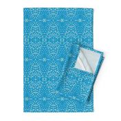 Third Tier Dotty Sky Aqua Turquoise