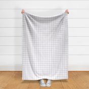 amethyst purple windowpane grid 2" square check graph paper