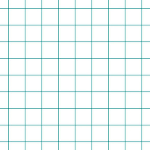 teal windowpane grid 2 square check graph paper