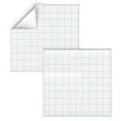 mint green windowpane grid 2" square check graph paper