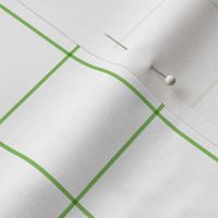 apple green windowpane grid 2" square check graph paper