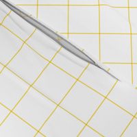 butter yellow windowpane grid 2" square check graph paper