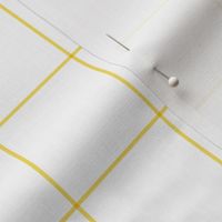 butter yellow windowpane grid 2" square check graph paper