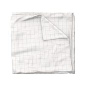 blush windowpane grid 2" square check graph paper #F9CABA
