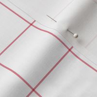 berry cream windowpane grid 2" square check graph paper