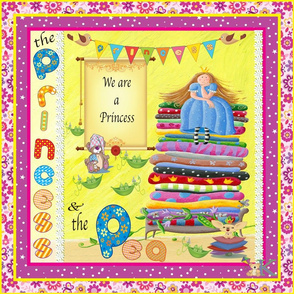 The_Princess_and_the Pea pillow_18x18