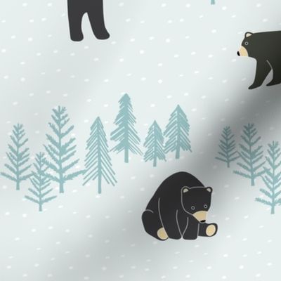 Bears in the Forest_mint
