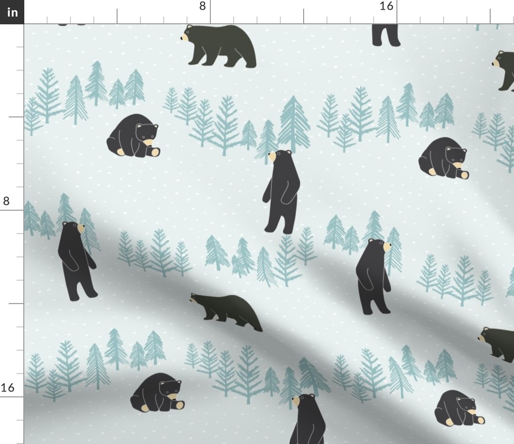 Bears in the Forest_mint