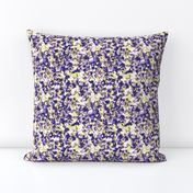 Meander in Violet and Yellow • SMALL