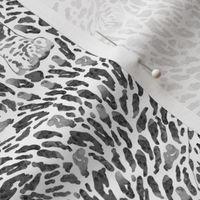 Leopard Spots in Grey - LARGE