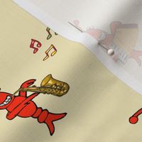 Musical Cajun Crawfish (Acadian Lobsters) Music