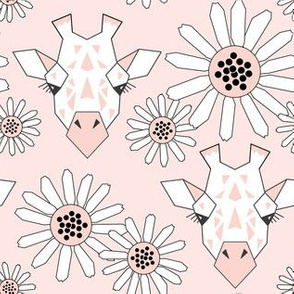 large giraffe-and-daisies-on-soft-pink