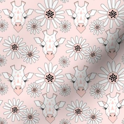 small giraffe-and-daisies-on-soft-pink