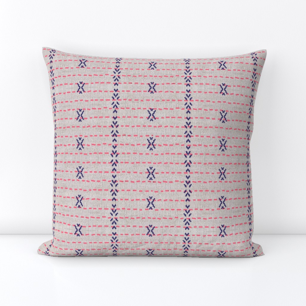 FRENCH_LINEN_TRIBAL_STRIPE_PINK