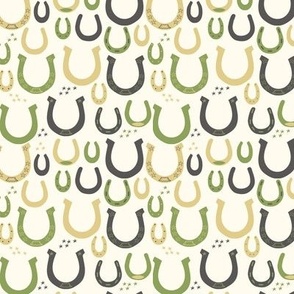 Lucky Horseshoes (green)
