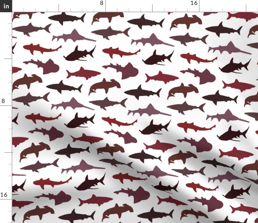 Sharks - Red Shades // Small