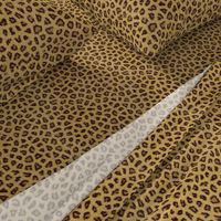 Realistic Leopard Animal Print Fur Texture