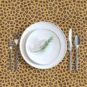 Realistic Leopard Animal Print Fur Texture