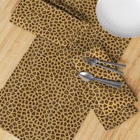 Realistic Leopard Animal Print Fur Texture